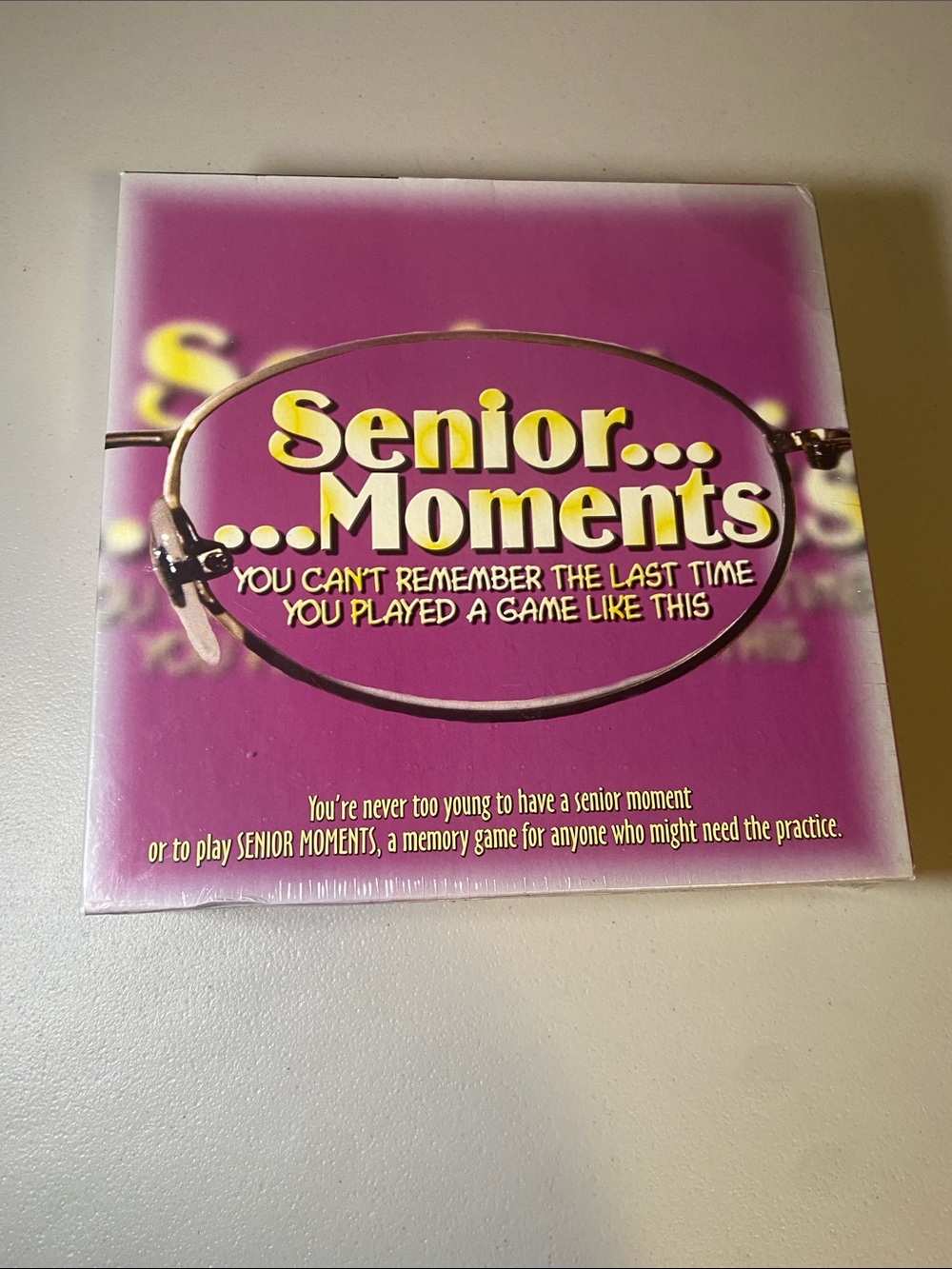 Senior Moments Memory Game - Purple
